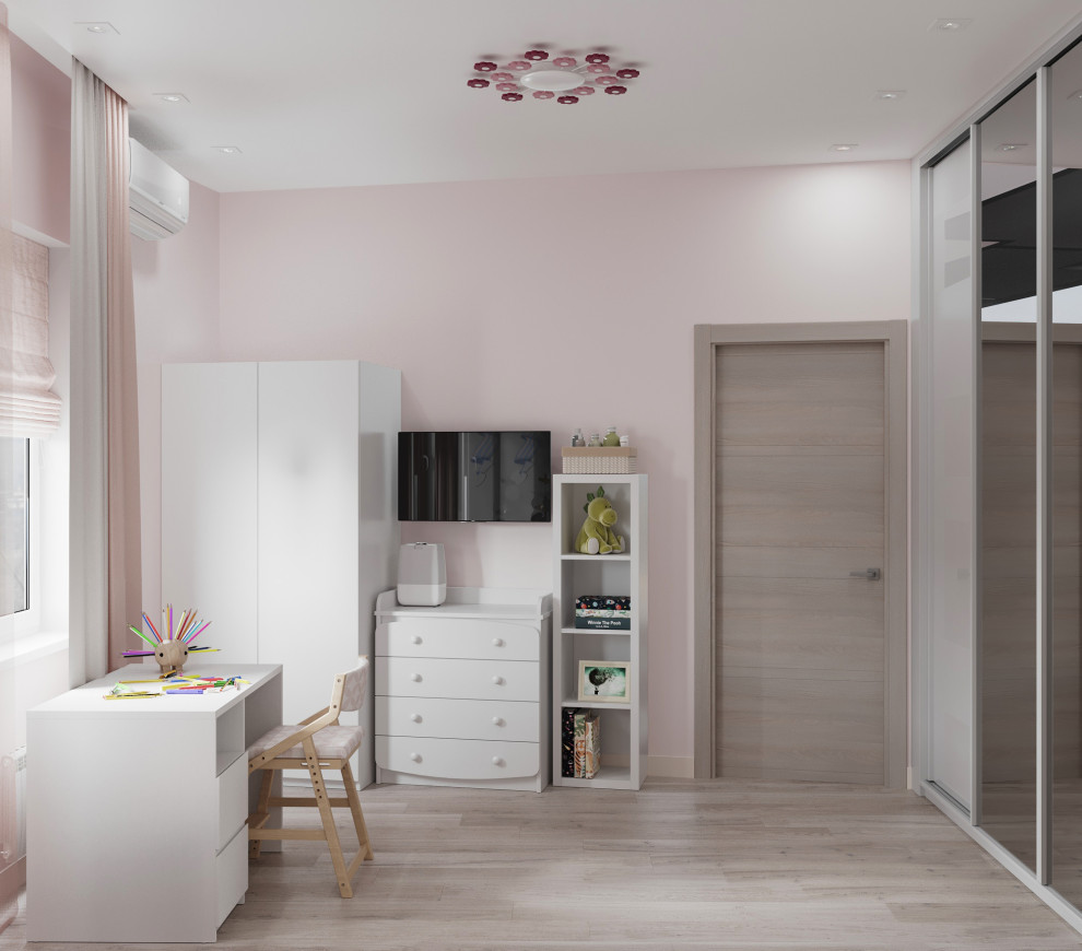 Дизайн детской для девочки