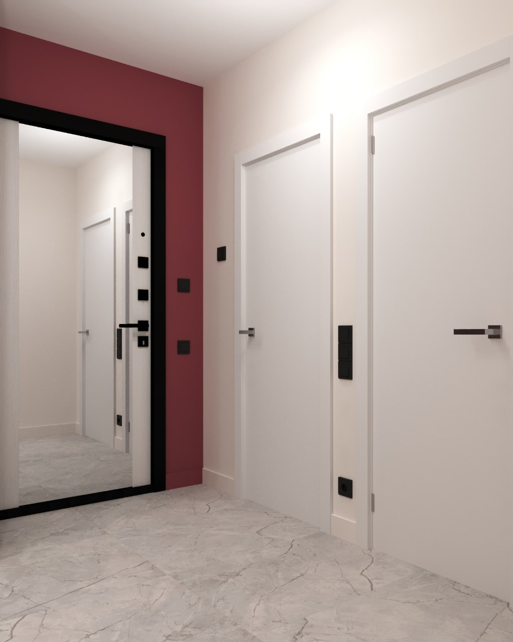 Проект Балаклавский, прихожая