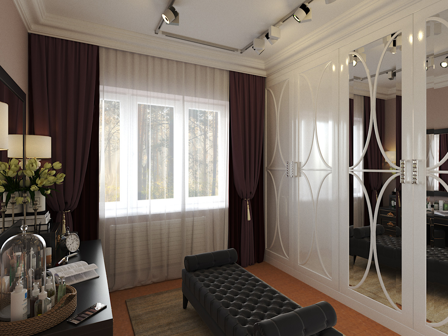 Гардеробная в частном жилом доме, Липецкая область