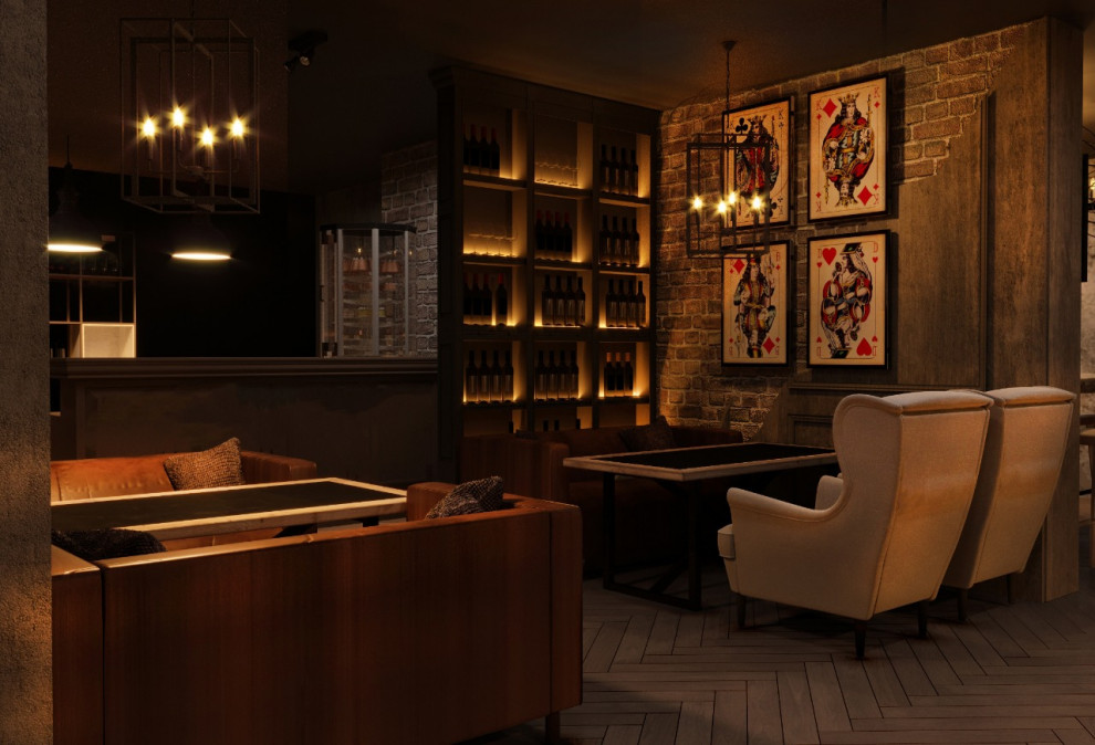 Кальяная КМ в стиле Гранж