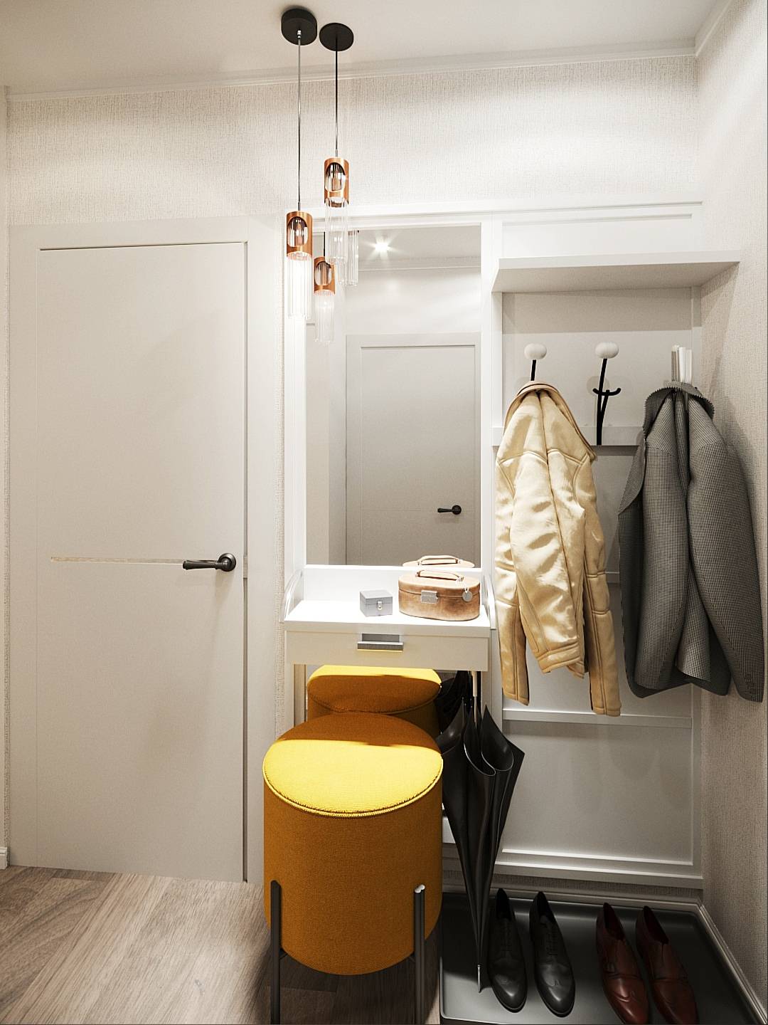 Компактная квартира студия 36.2 кв. м.