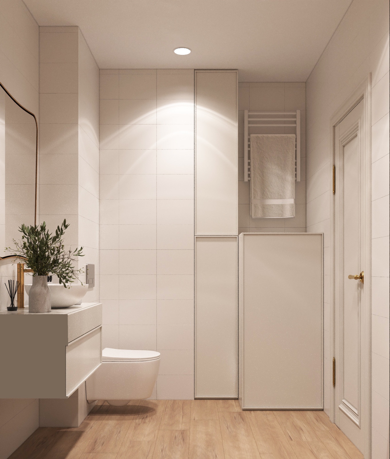 Дизайн-проект квартиры 67м² в ЖК Ритмы