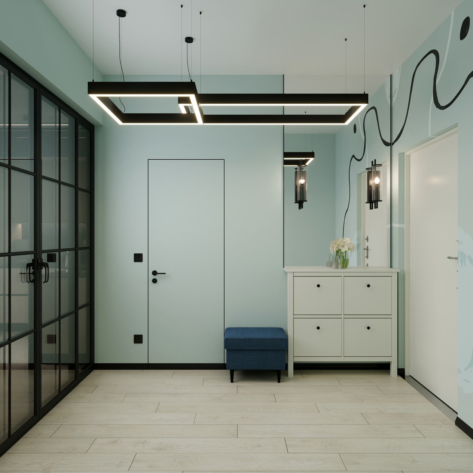 Обложка проекта: Квартира в современном стиле