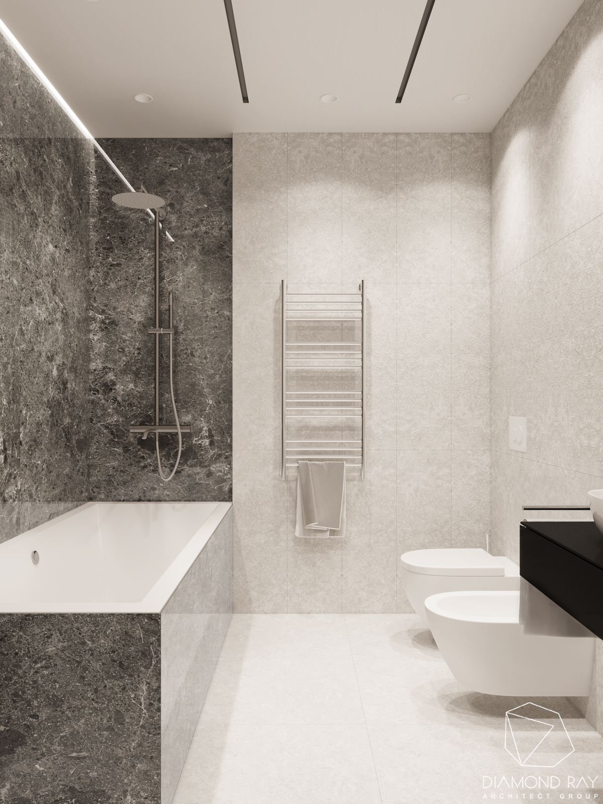 Интерьер квартиры в ЖК Флотилия 121 м^2