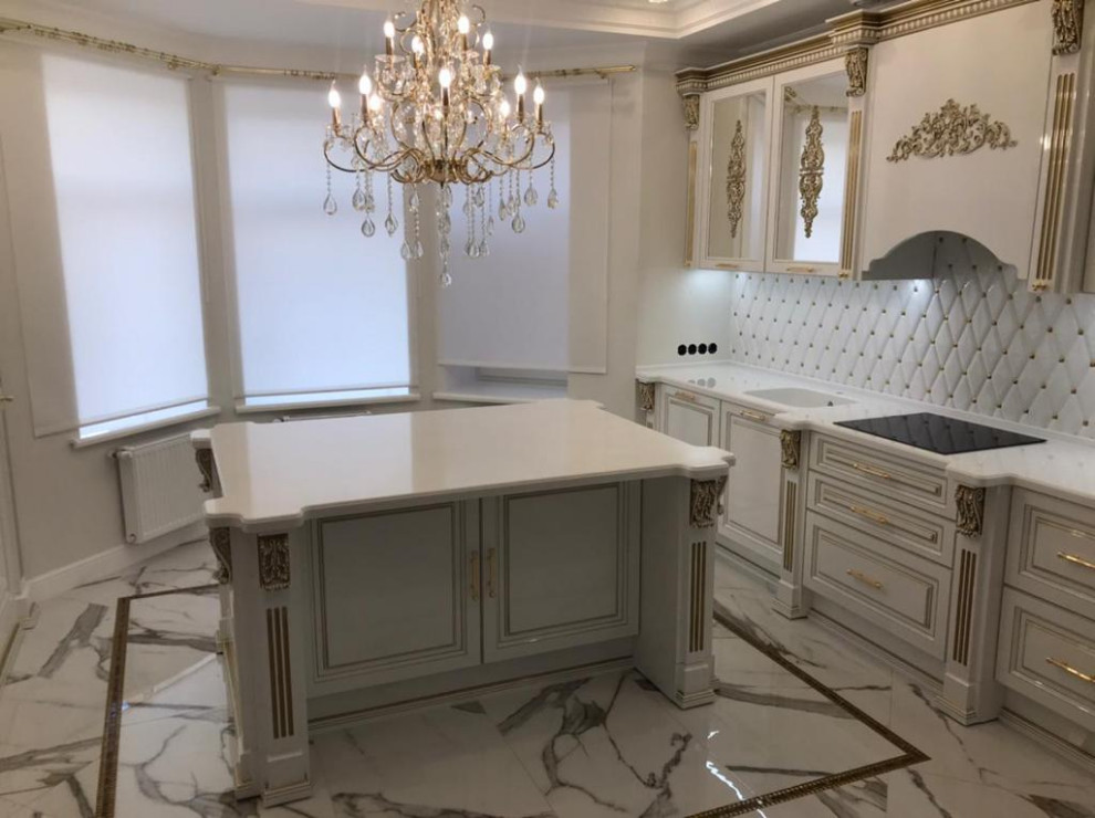 Обложка проекта: кухня в модели GIOVANNI ROSSI  в частный дом