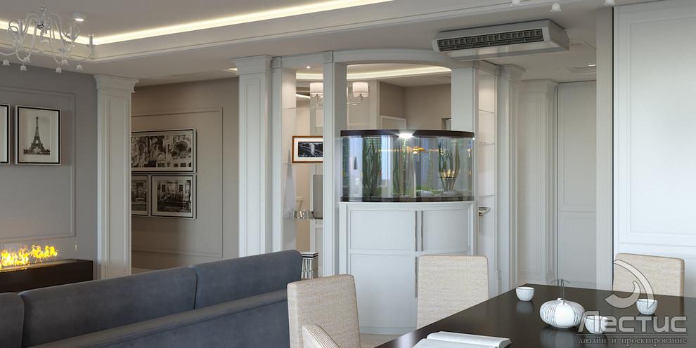 Неоклассика в масштабах квартиры