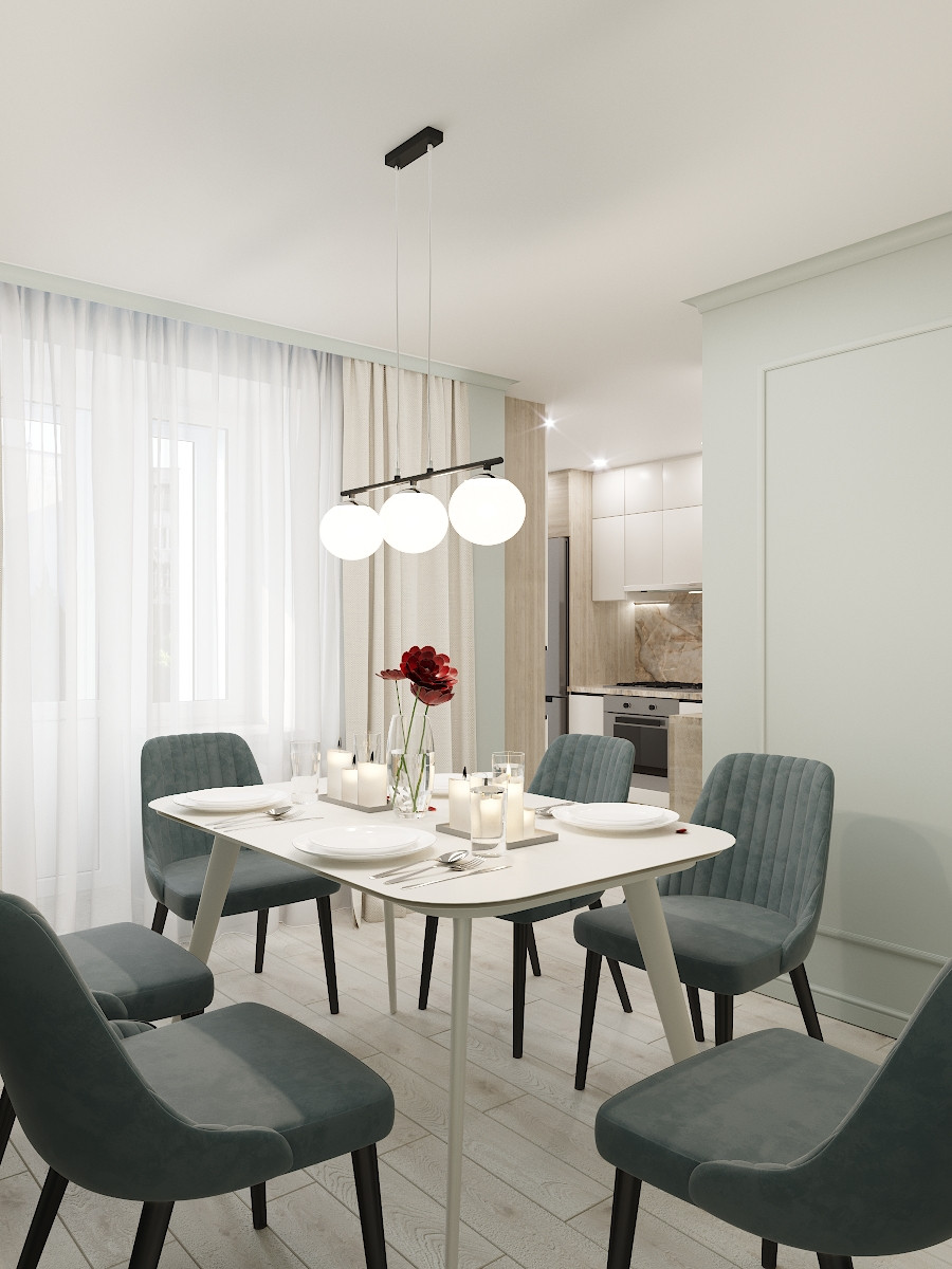 Трехкомнатная квартира по ул.Жуково