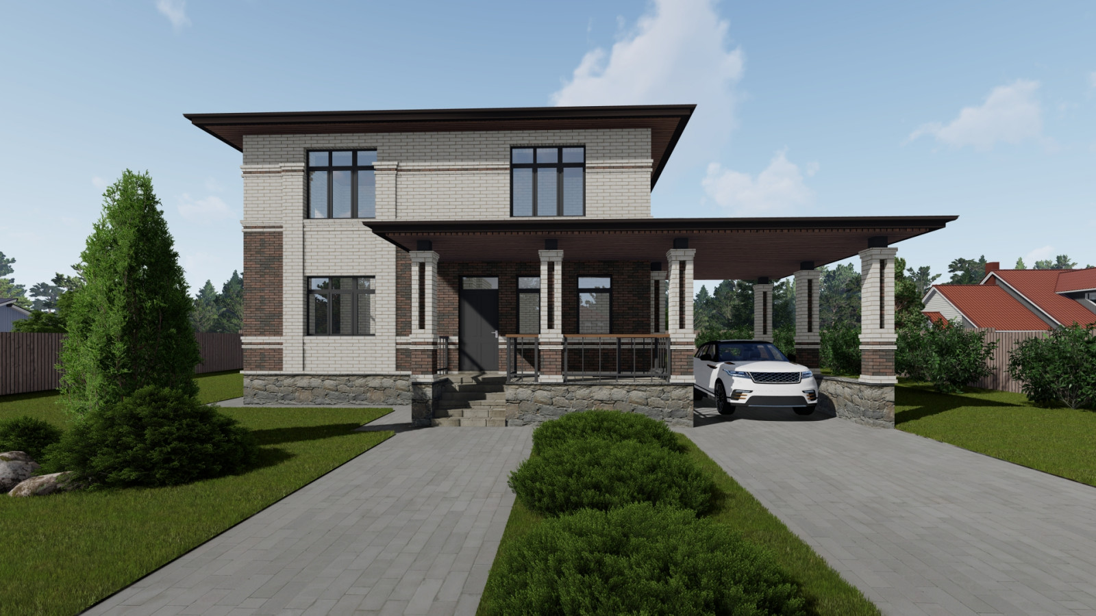 Обложка проекта: Проект индивидуального жилого дома