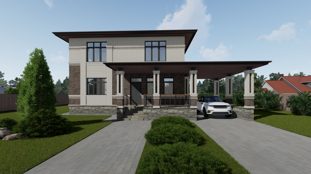 Обложка проекта: Проект индивидуального жилого дома