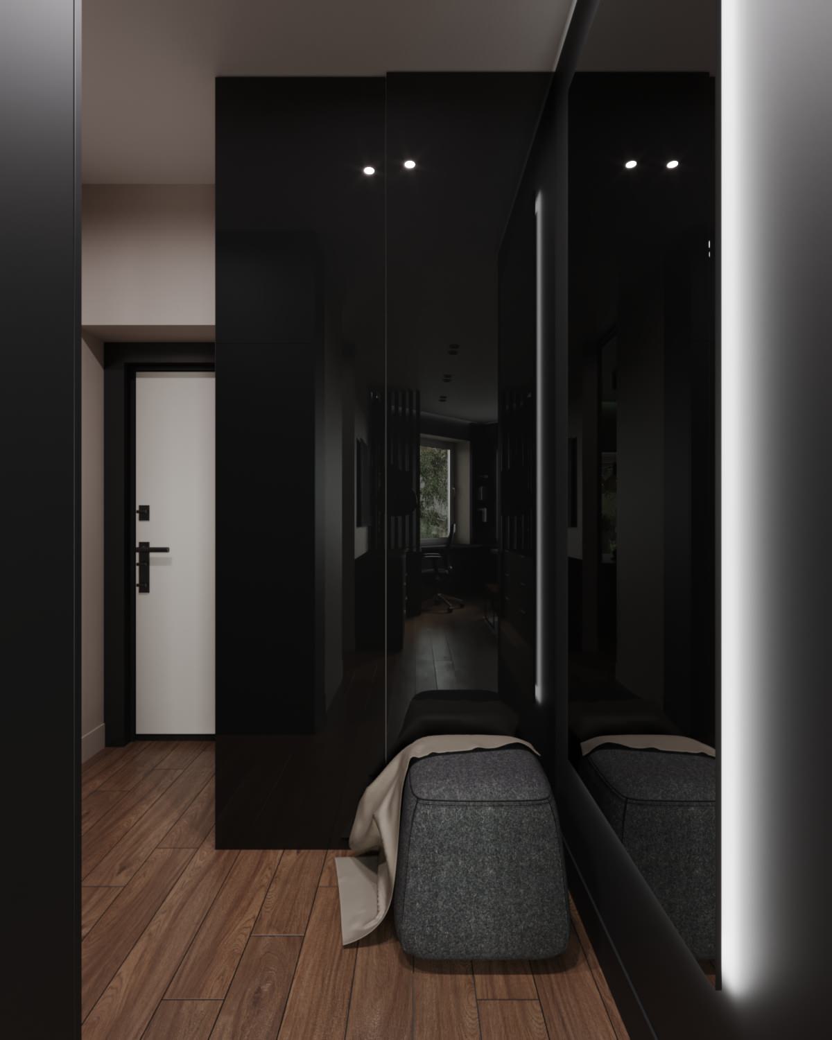 Однокомнатная квартира со сложной планировкой