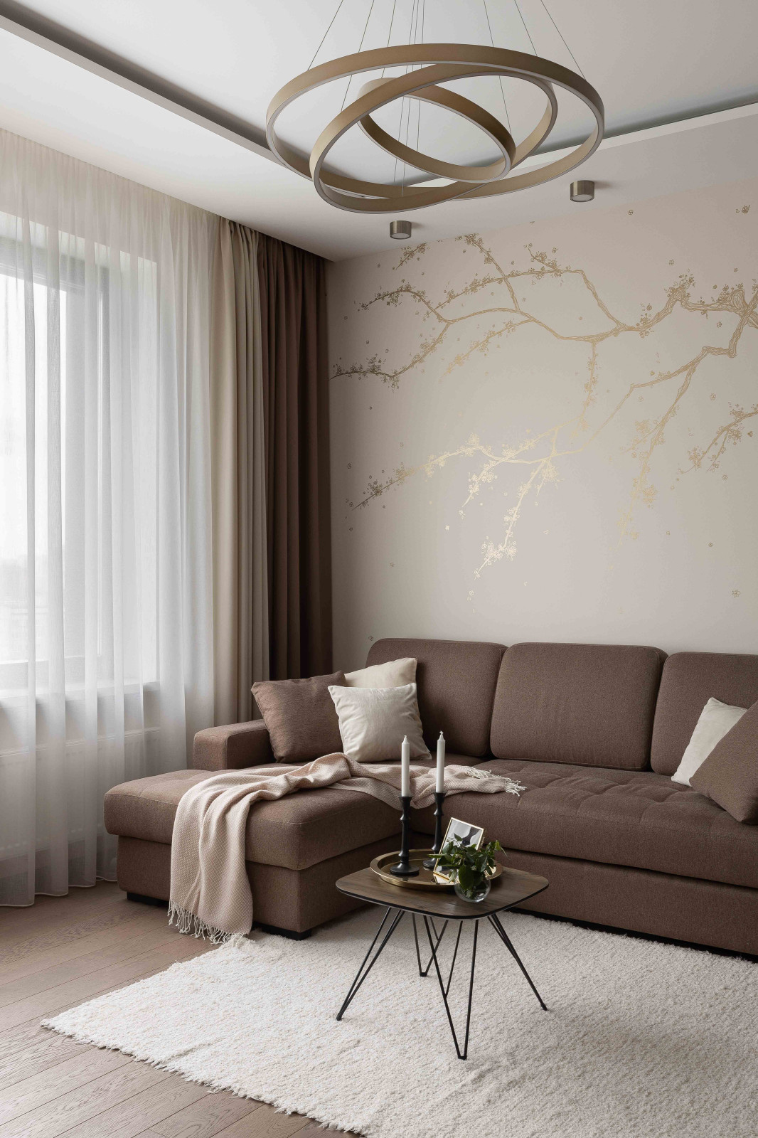 Дизайн и ремонт квартиры на улице Эльдара Рязанова — Девичья квартира