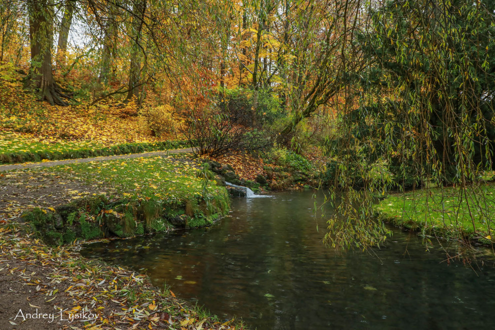 Мюнхен - парк Максимилиансанлаген (Maximiliansanlagen)