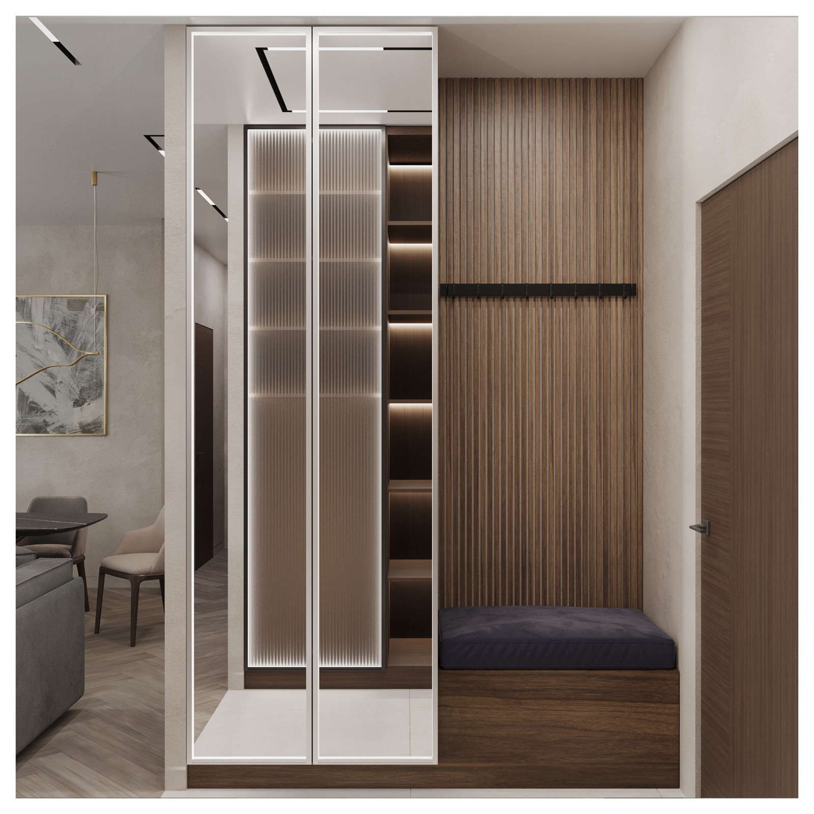 Обложка проекта: Проект в ЖК Виталити 65 м2