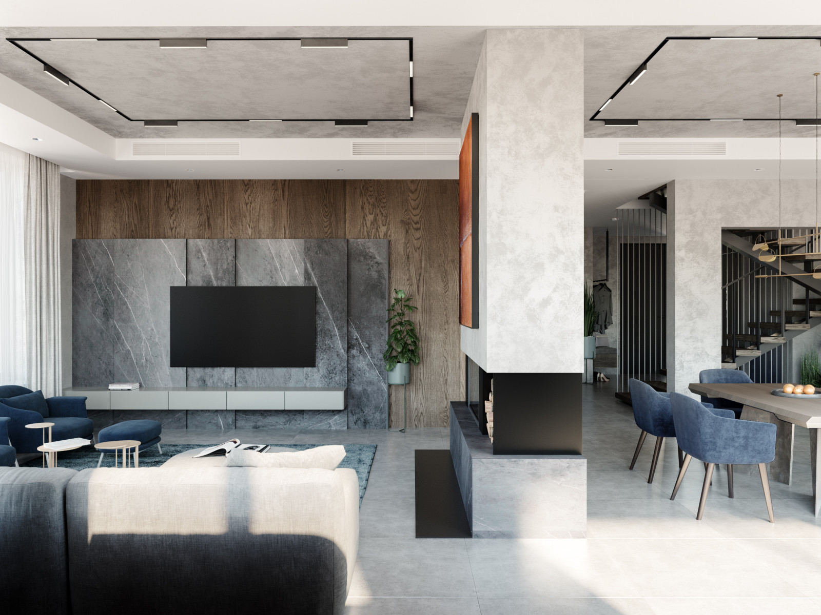 Загородный дом МОсковская Область, дизайн-проект