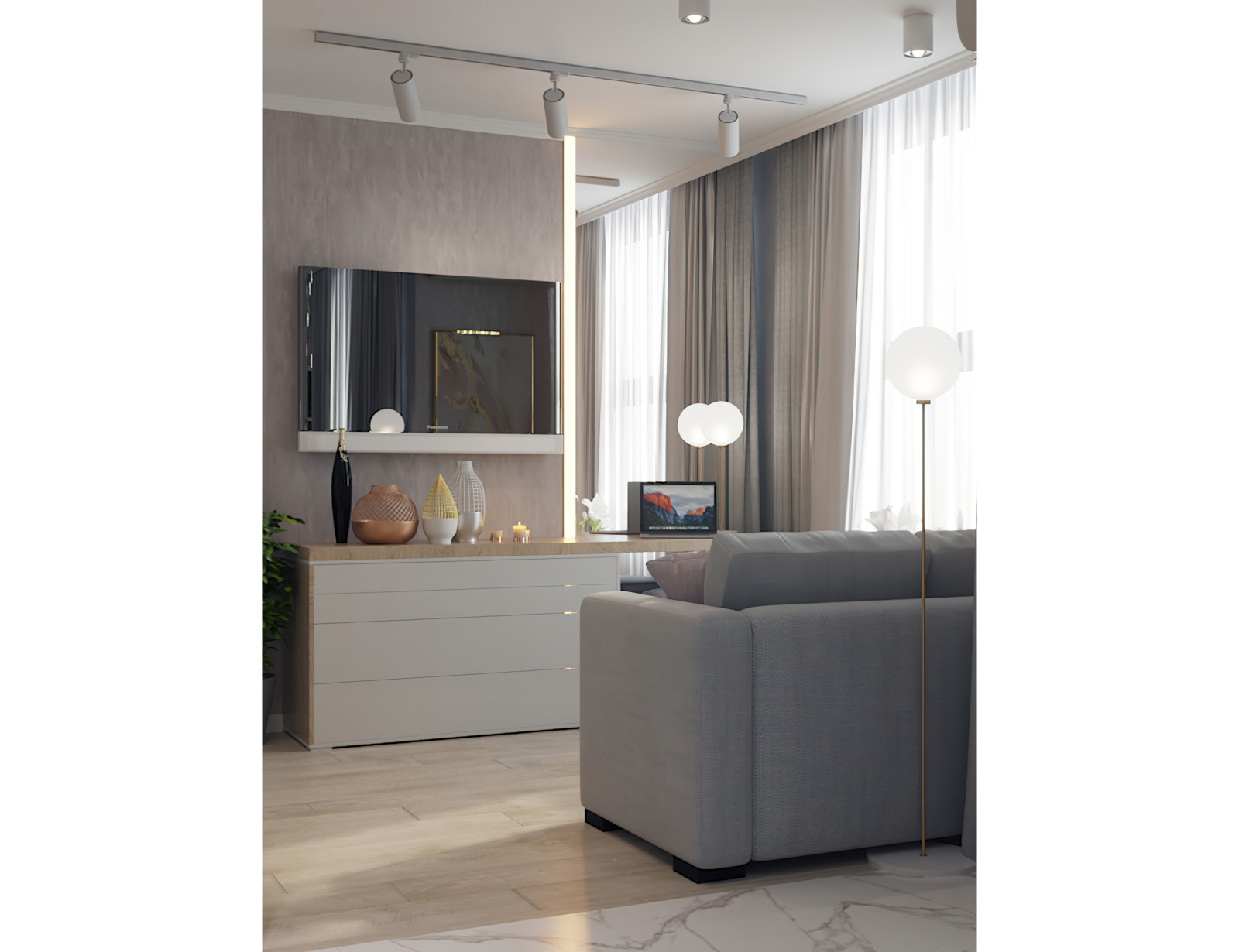 Однокомнатная квартира для девушки