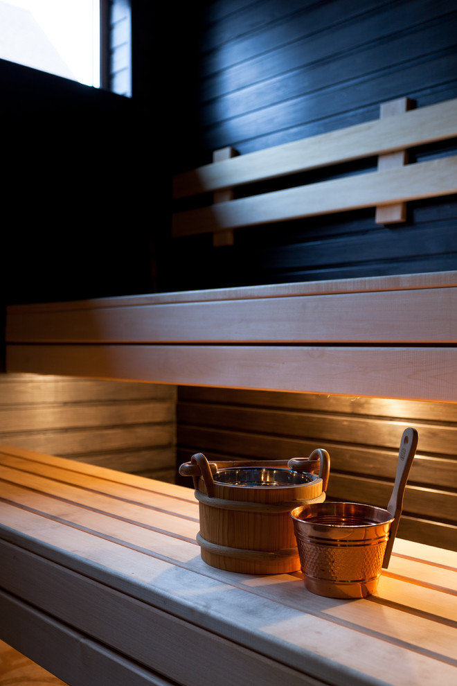 Загородный комплекс бань в разных стилях