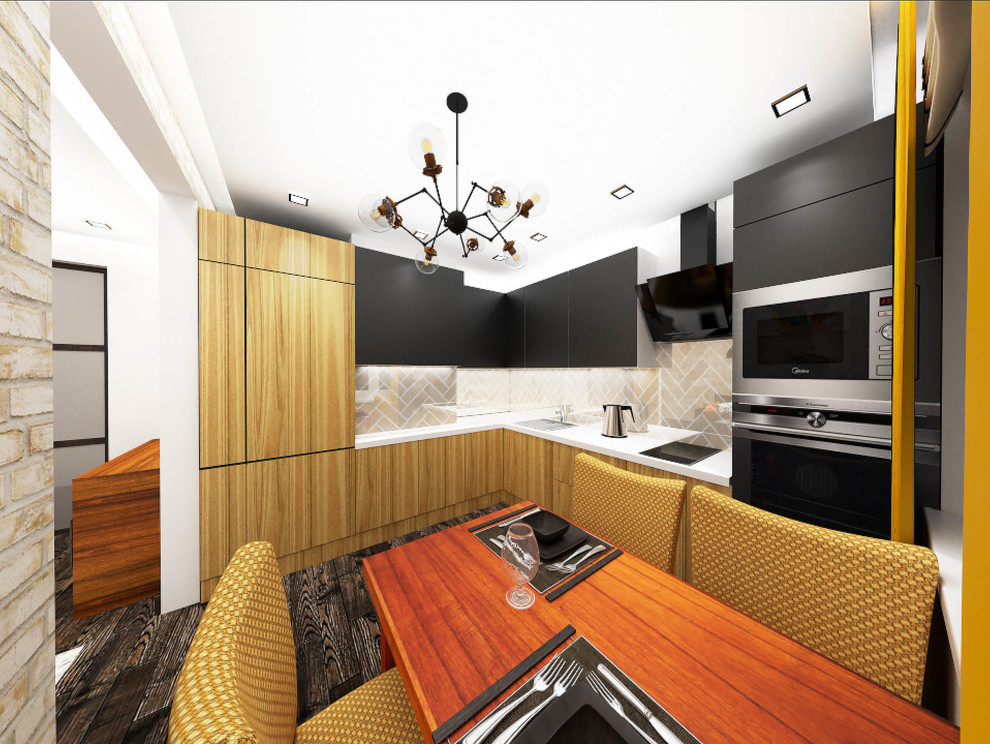 Лофт с яркими акцентами