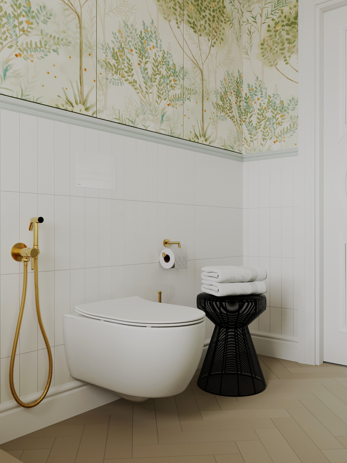 Дом с арочными окнами