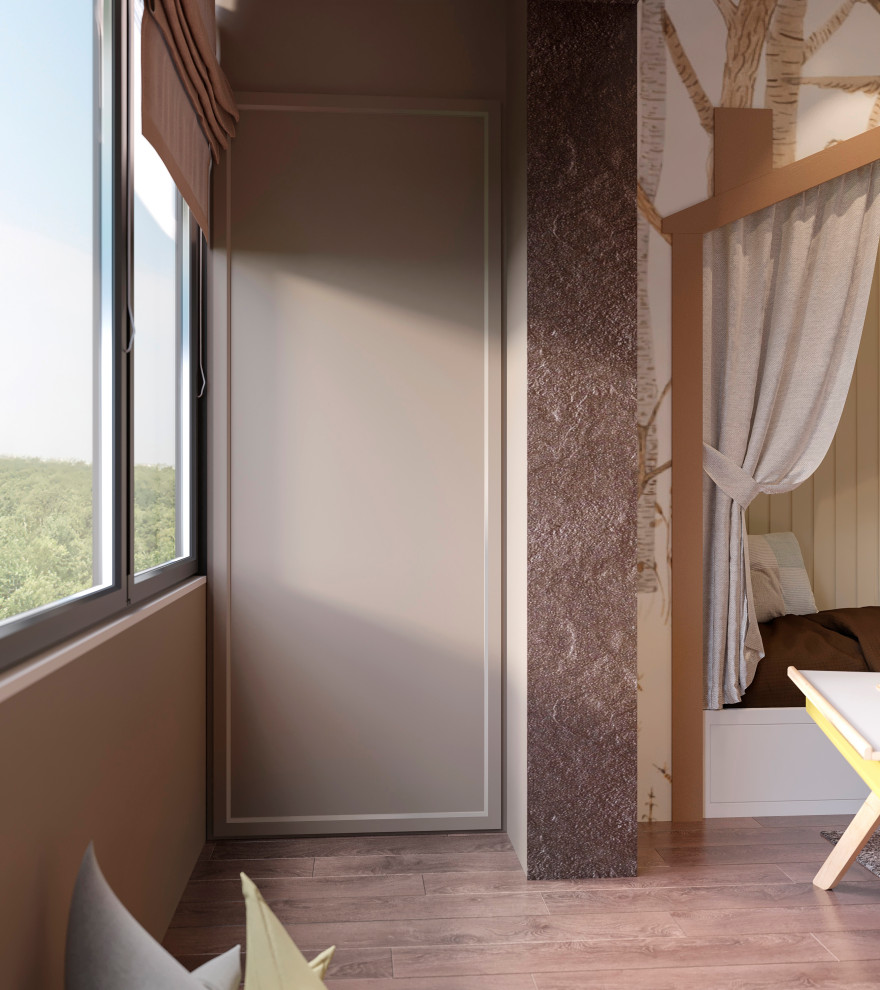 Дизайн интерьера квартиры в современном стиле в ЖК В Лесу