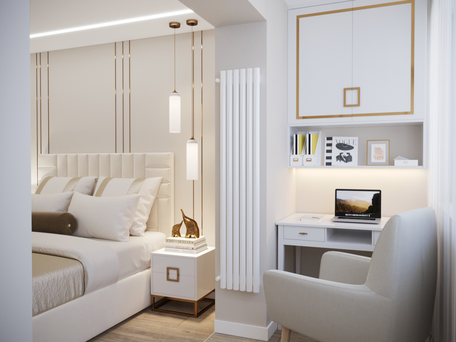 Воздушная спальня.