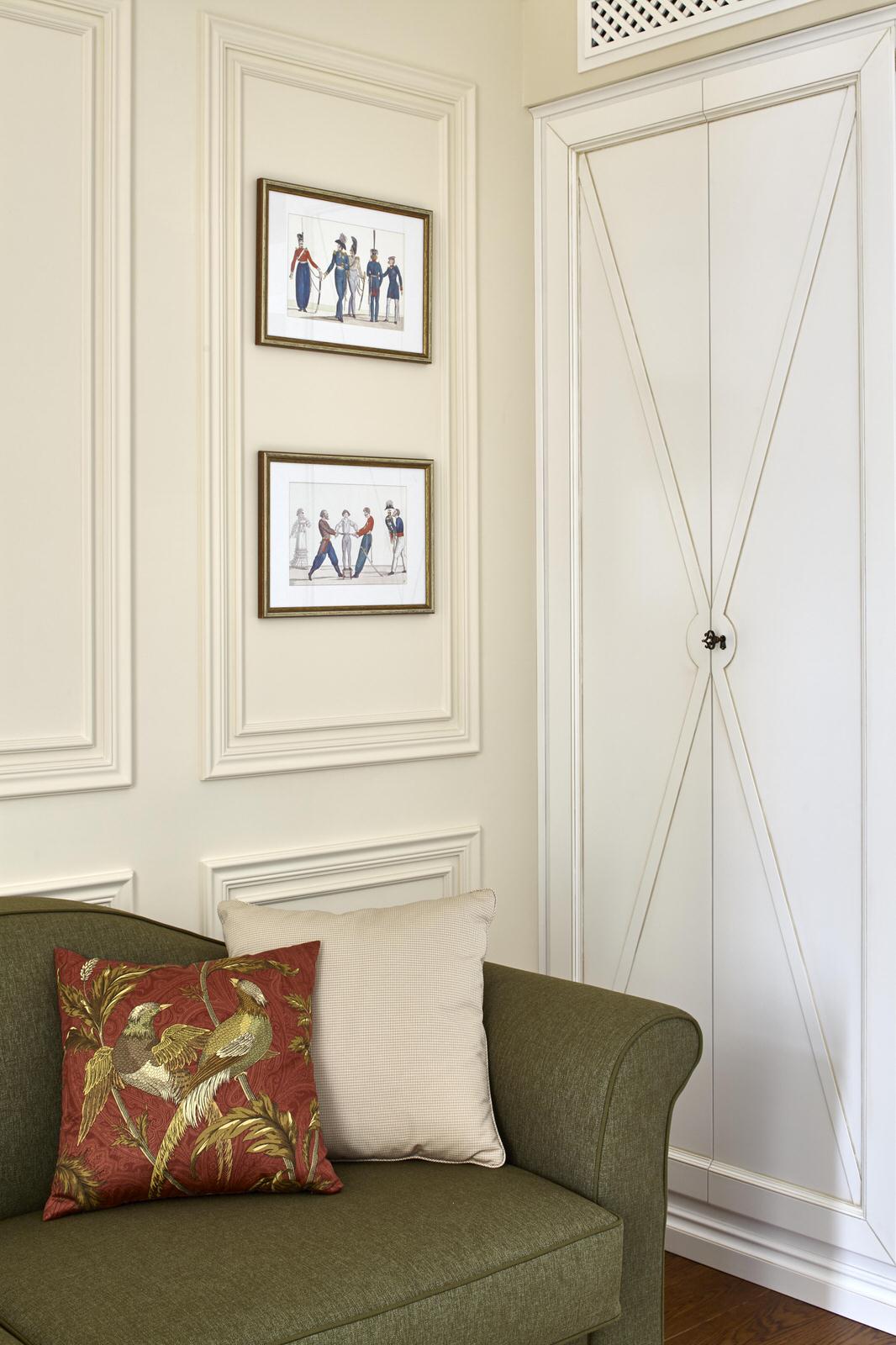 Фотосъемка интерьера квартиры на Весковском переулке для SALON Классика