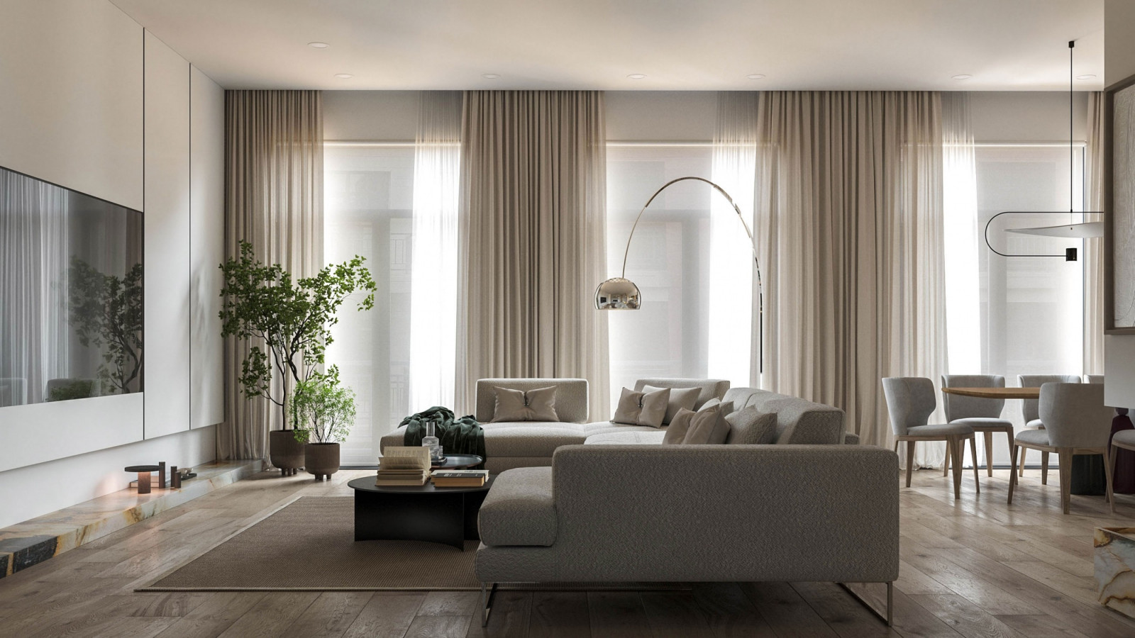 Дизайн загородного дома. Современный стиль.