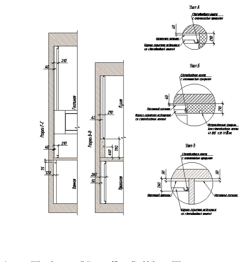 Концепция освещения квартиры