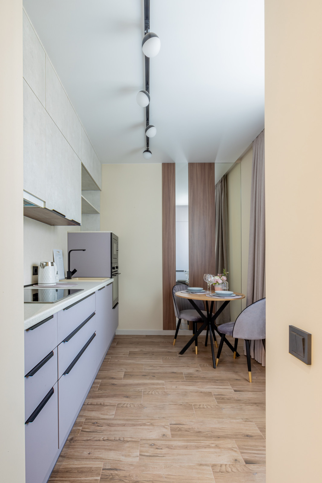 Однокомнатная квартира из студии для аренды