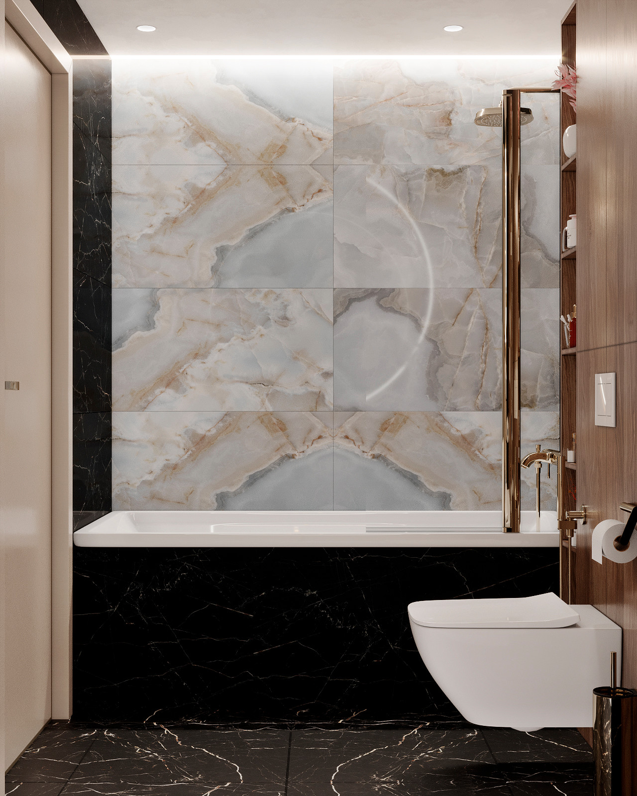 ДИЗАЙН ИНТЕРЬЕРА КВАРТИРЫ В ЖК СТОЛИЧНЫЕ ПОЛЯНЫ, 92 КВ.М