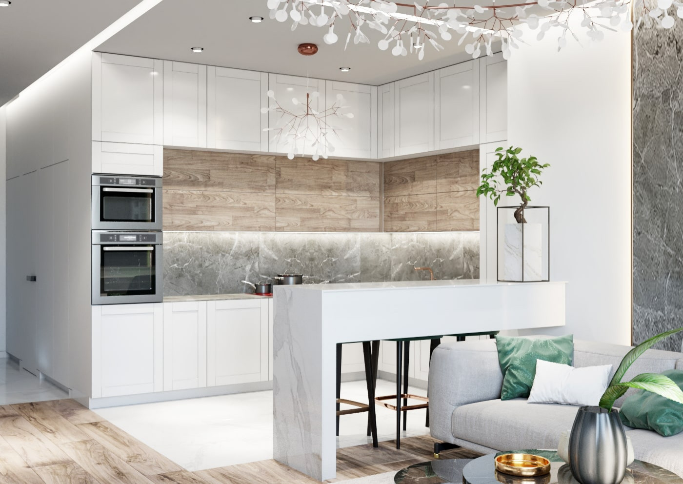 ЖК Звезды Арбата, 2 комнаты, 64 м²