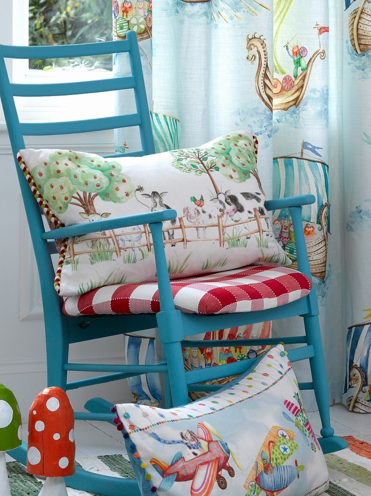 Обои и ткани в интерьере: дизайнерские узоры в жизни