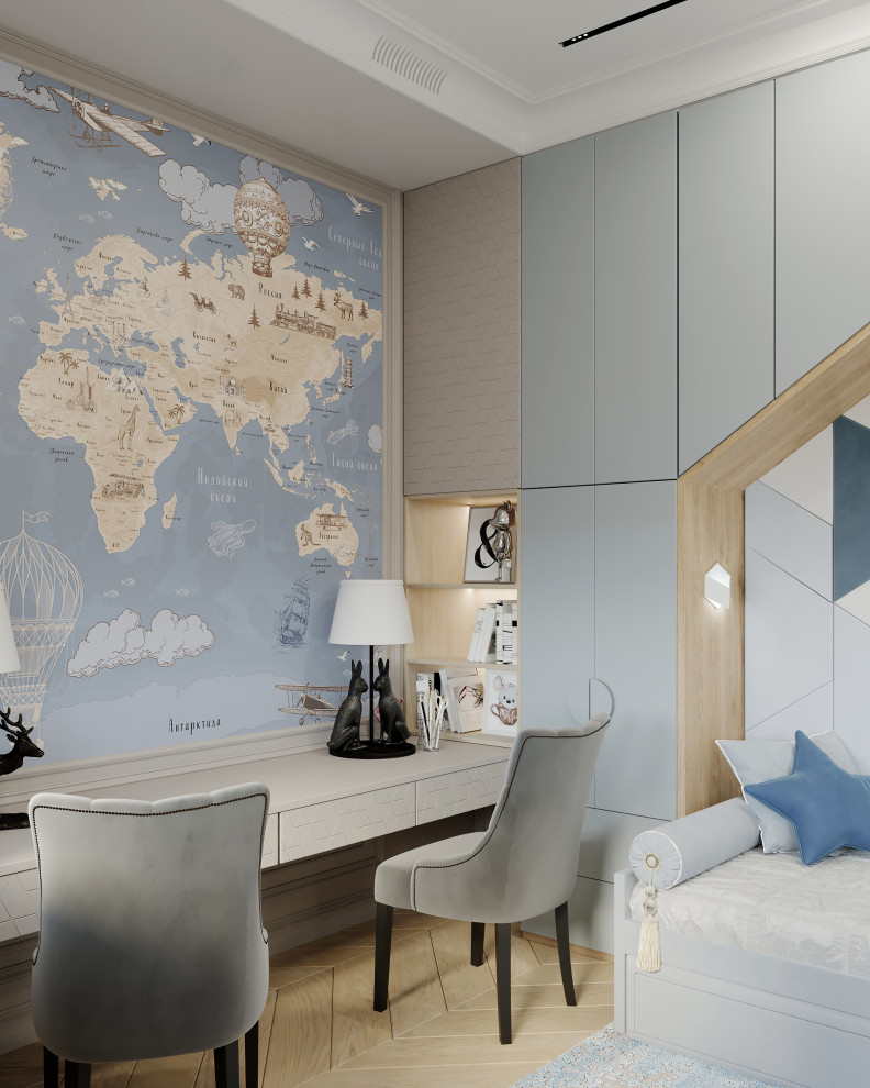 Детская для маленького мужчины из проекта "Небо"