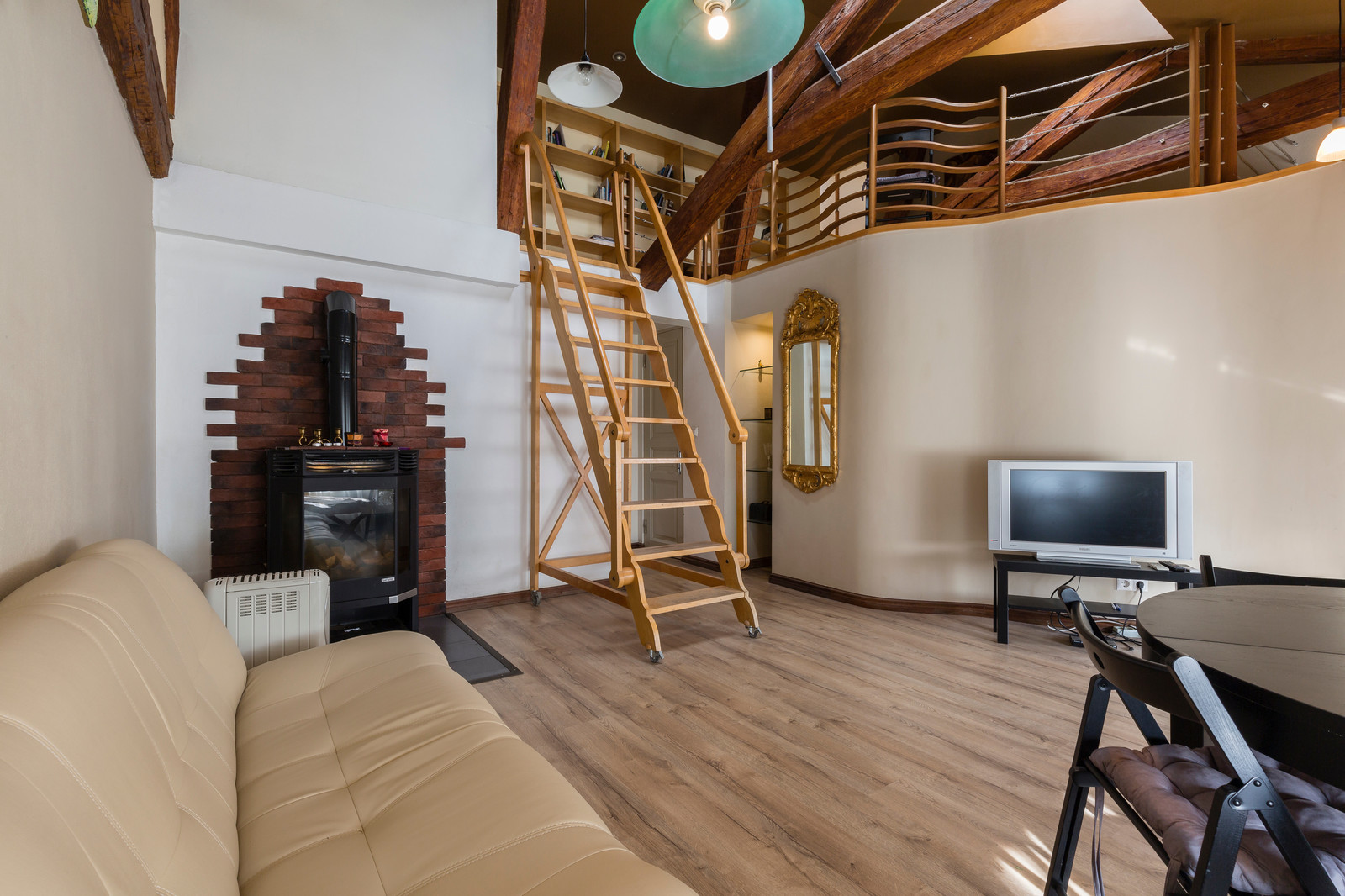 Двухуровневая квартира на Фонтанке