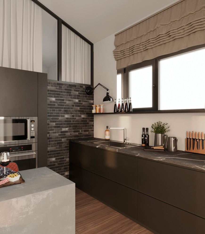 Интерьер дома в стиле лофт