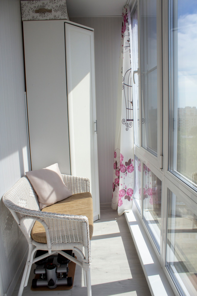 Панорамное остекление балкона и кухонное окно