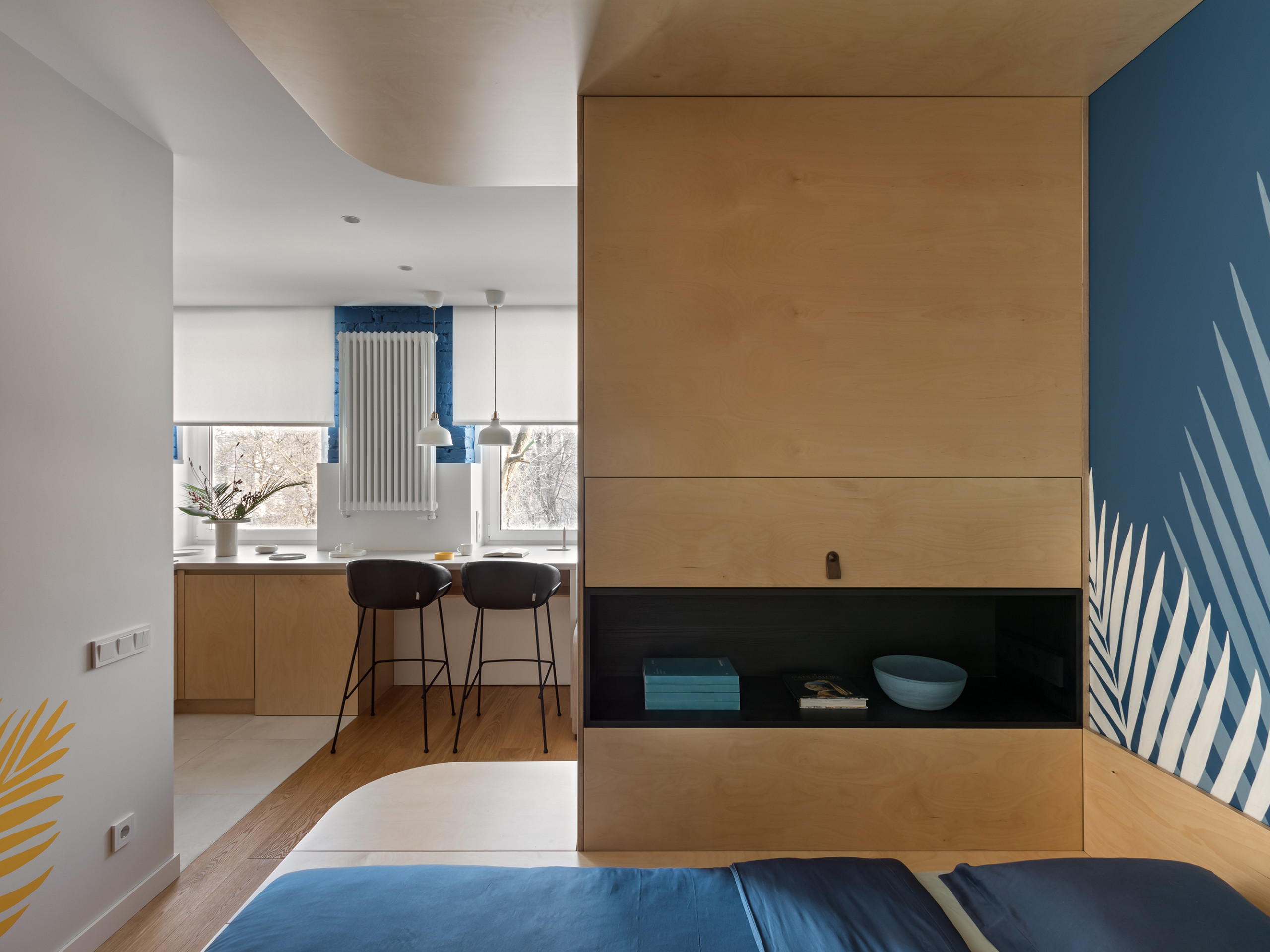 Houzz Беларусь: 25 кв.м — маленькая квартира в Минске