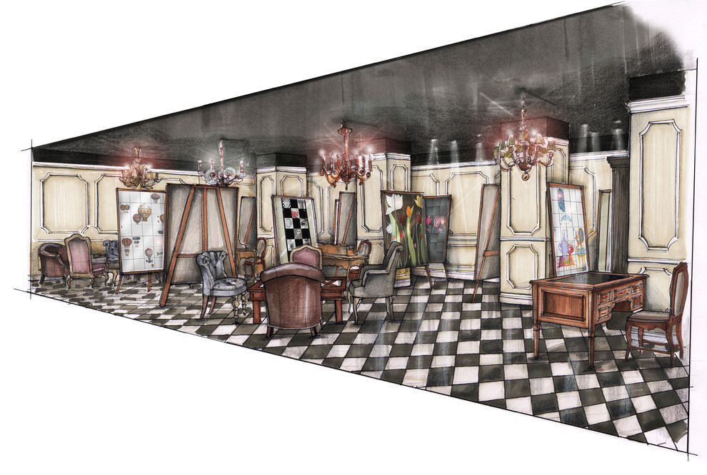 Обложка проекта: Ceramica Bardelli. Moscow showroom.