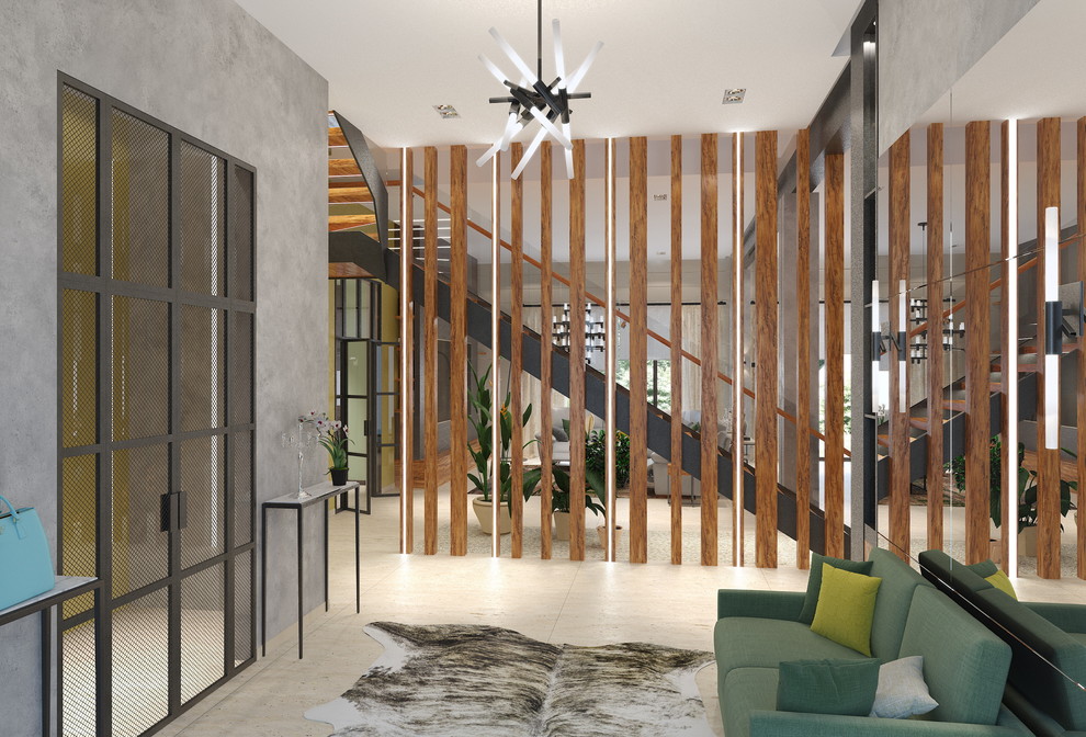 Дом из клееного бруса 500 кв