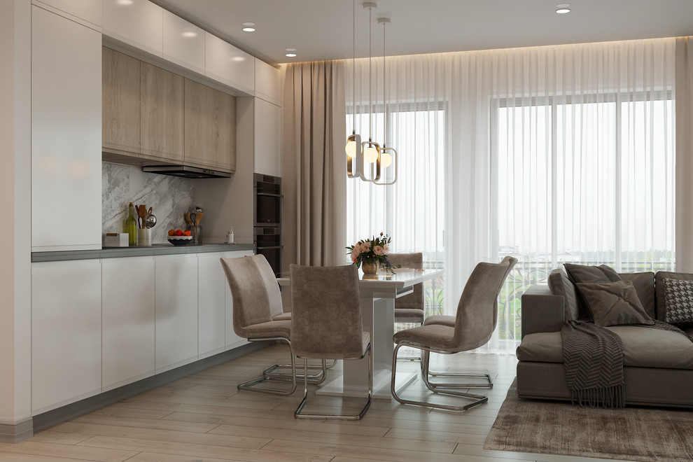 Дизайн интерьера в Академгородке 100м2