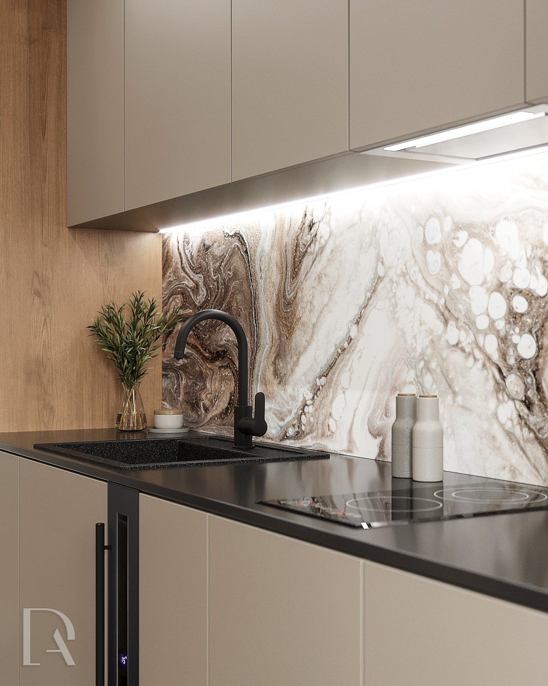 Кухня-гостиная 25,2 м2