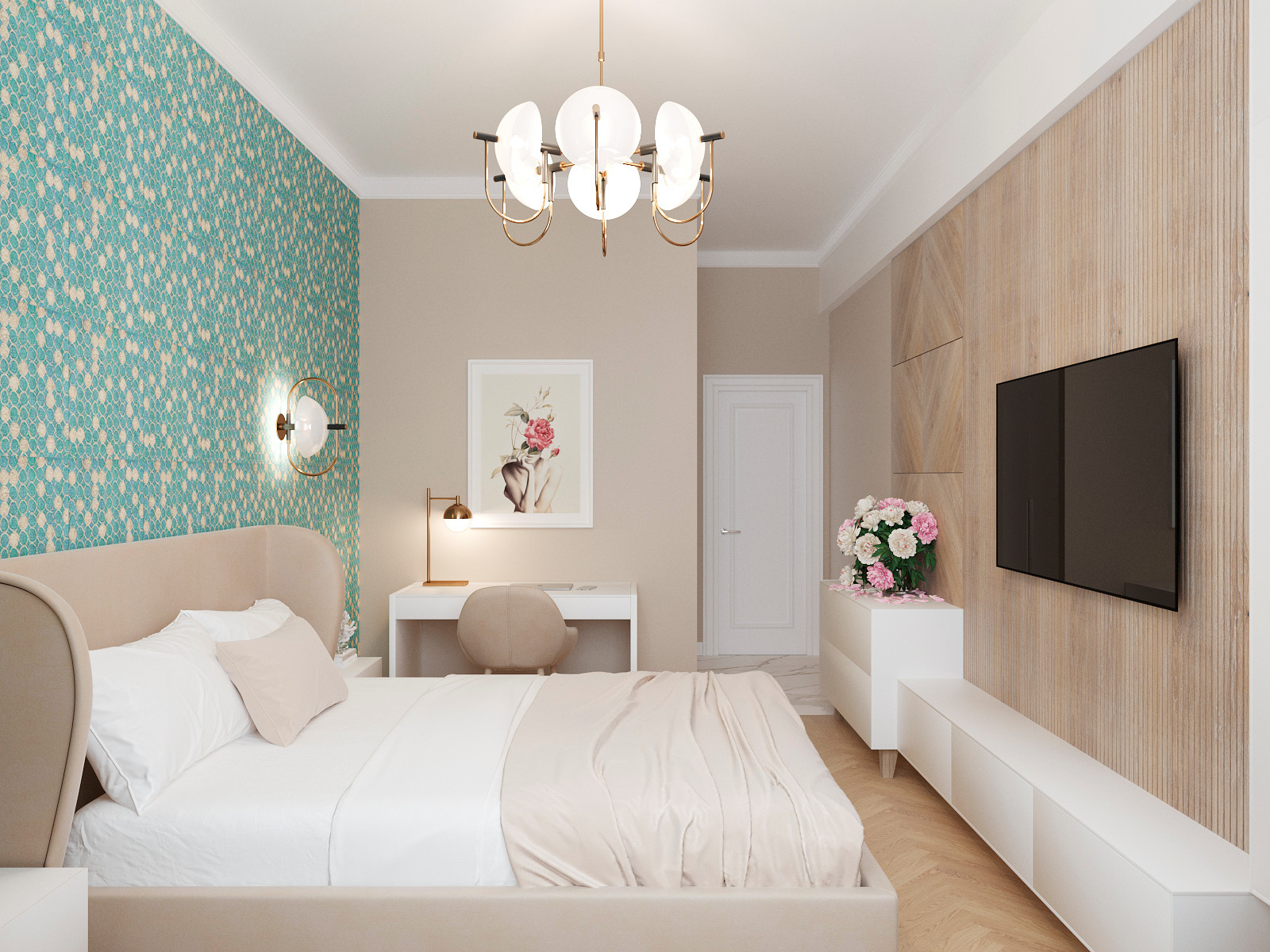 Дизайн-проект квартиры 45м.кв.