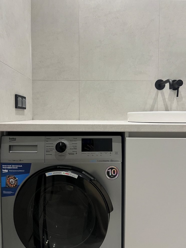 Черно-белая квартира в ЖК "ALT"