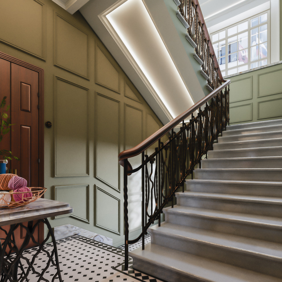 Подъезд в доме на ул. Бахрушина