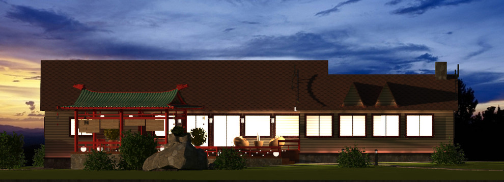 Баня в восточном стиле