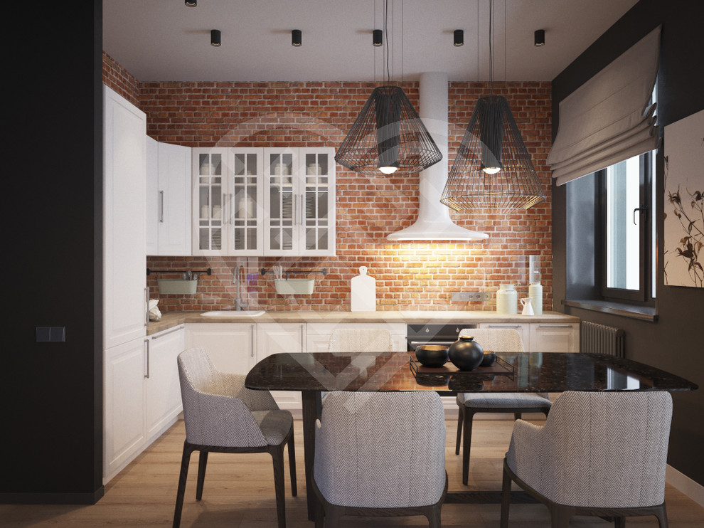 Дизайн интерьера коттеджа в стиле Лофт в Москве