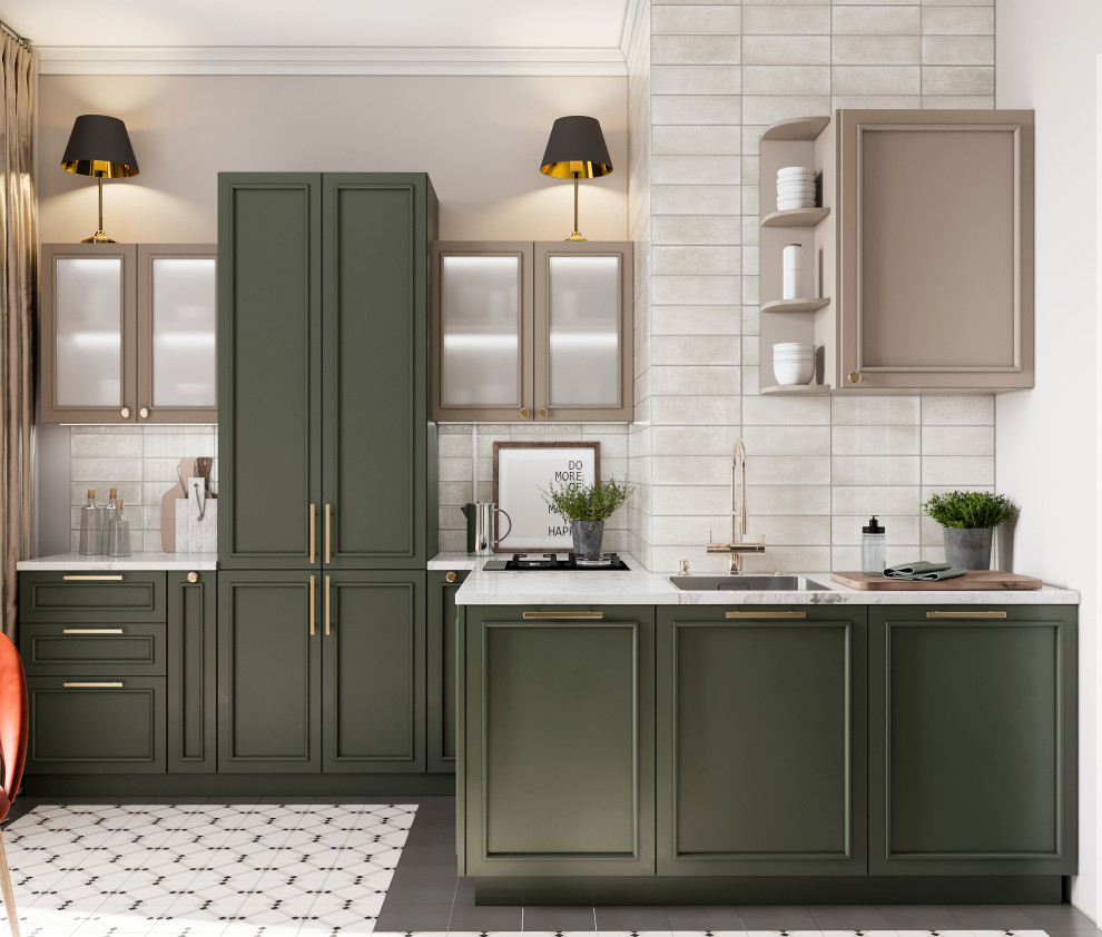 Элегантный интерьер в сталинке