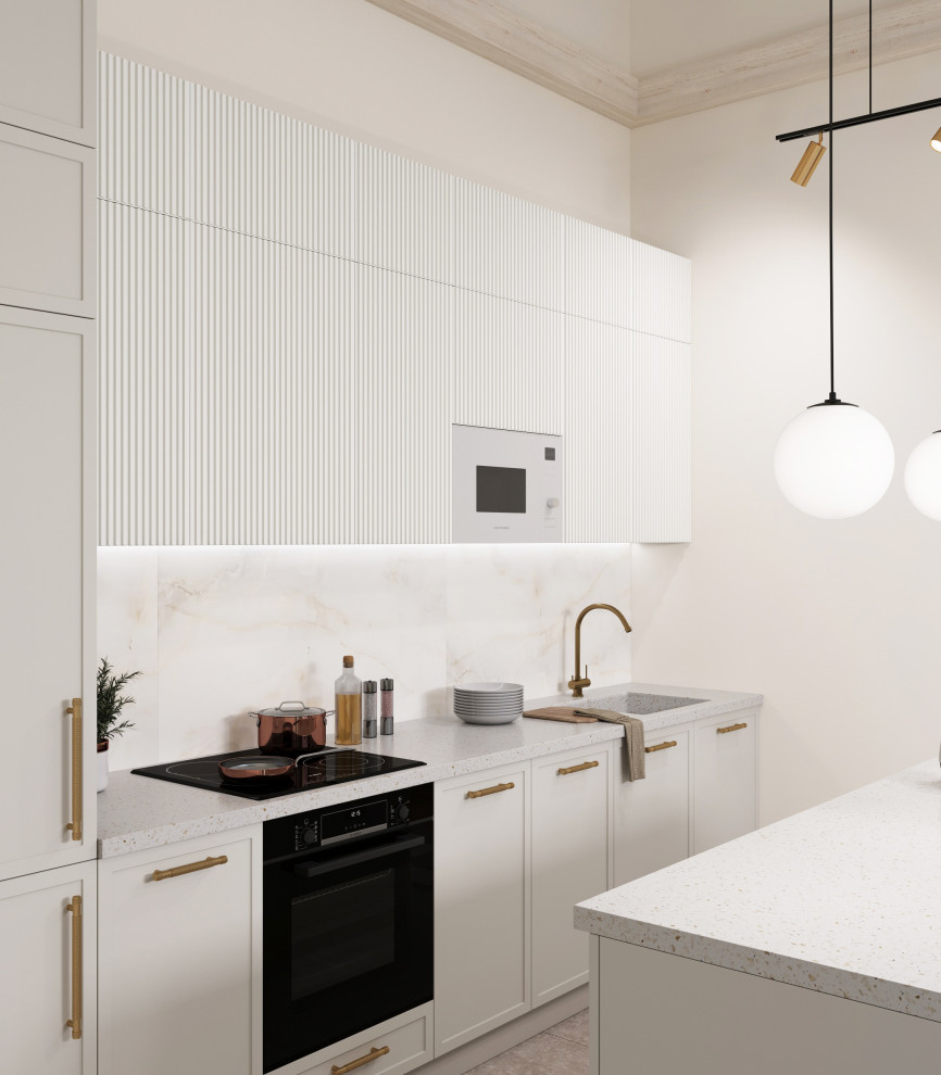 Кухня-гостиная дома в Тольятти