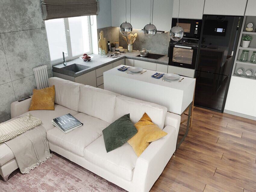 Дизайн гостинной