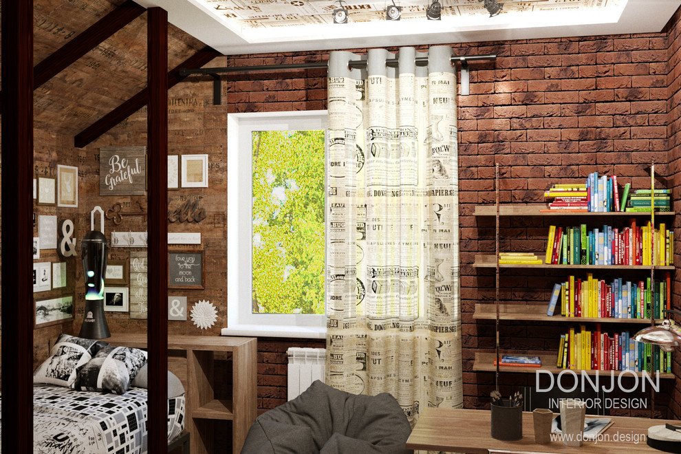 коттедж 2 этаж - комната для ребенка-подростка