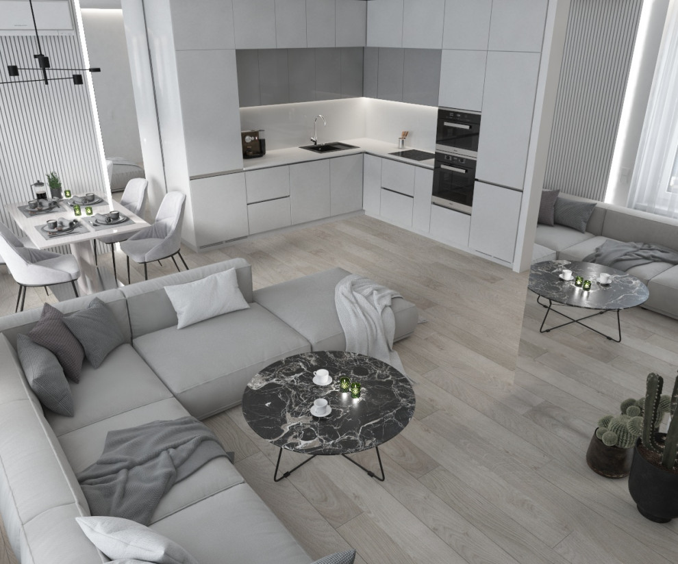 Квартира в стиле минимализм